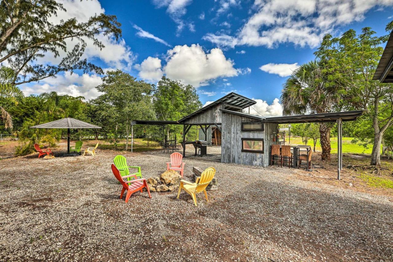 Authentic Clewiston Home With Outdoor Game Room エクステリア 写真